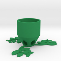 Small Small Plant Pot (medium) 3D Printing 84521