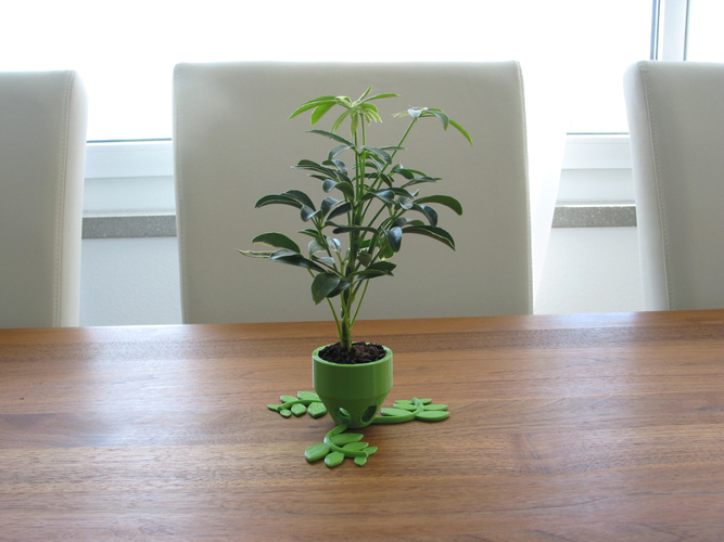 Small Plant Pot (short) 3D Print 84527