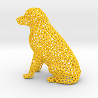 Voronoi Labrador Retriever Dog - Thumbnail 7