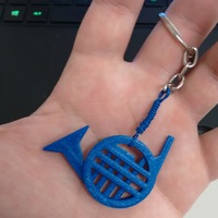 Blue French Horn - Thumbnail 1