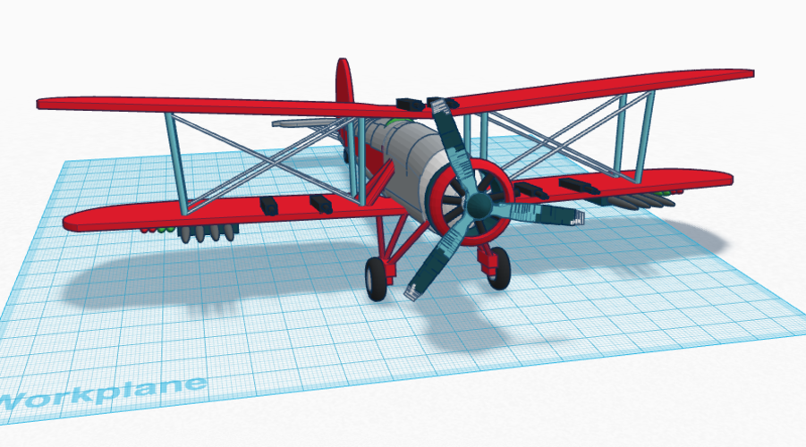 biplane expantion 3D Print 84577