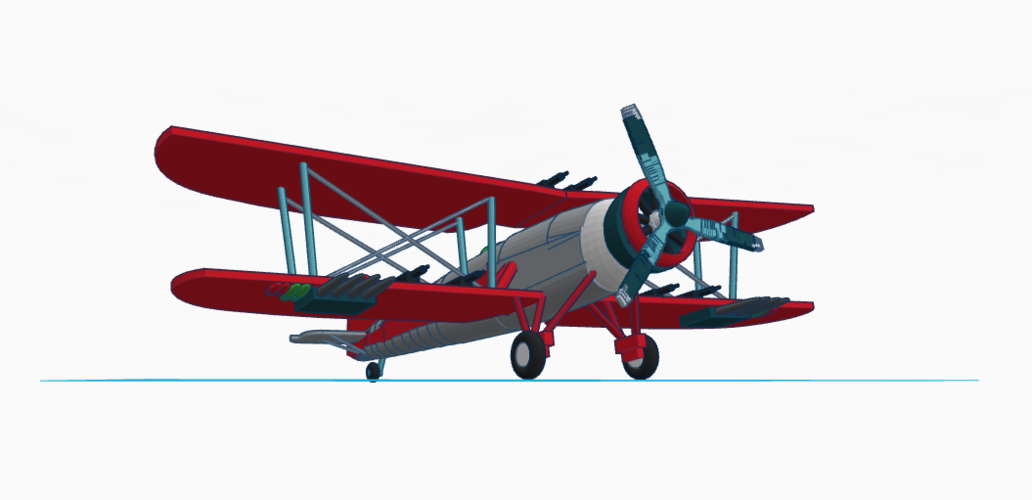 biplane expantion 3D Print 84581