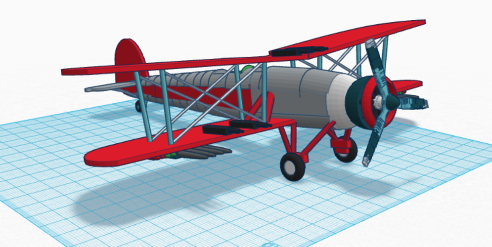 biplane expantion 3D Print 84583
