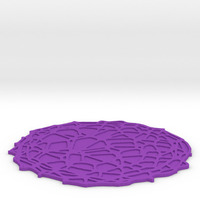 Drink coaster with floor - Voronoi #4 - Thumbnail 4