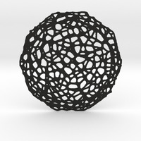 Drink coaster - Voronoi #7 - Thumbnail 1