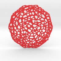 Drink coaster - Voronoi #7 - Thumbnail 2