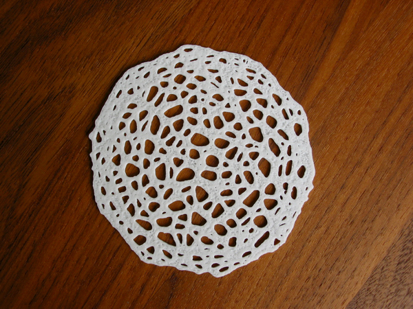 Drink coaster - Voronoi #7