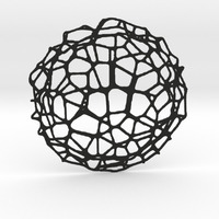 Drink coaster - Voronoi #9 - Thumbnail 1