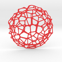 Drink coaster - Voronoi #9 - Thumbnail 4