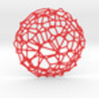 Drink coaster - Voronoi #4 - Thumbnail 1