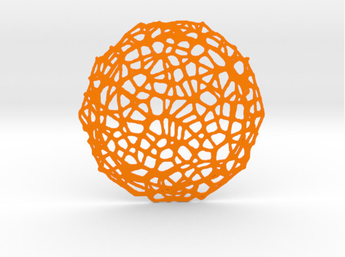 Drink coaster - Voronoi #8 3D Print 84647
