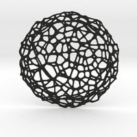 Drink coaster - Voronoi #5 - Thumbnail 1