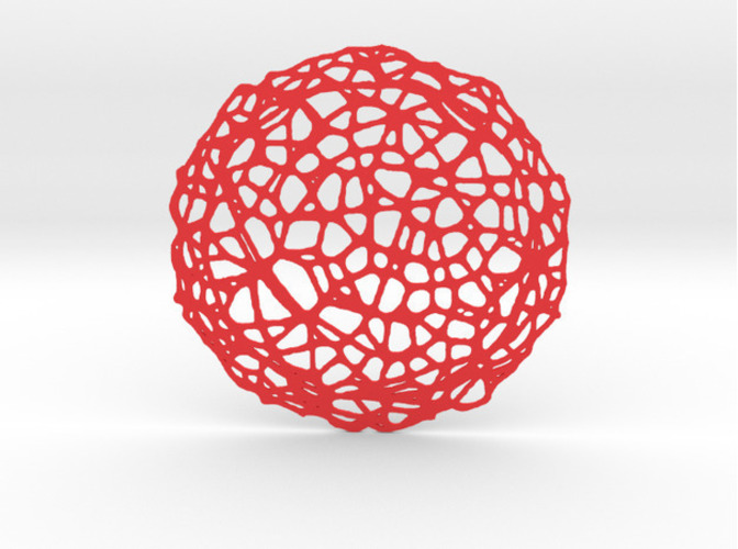 Drink coaster - Voronoi #5 3D Print 84650