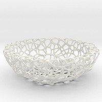 Bowl (19 cm) - Voronoi-Style #1 - Thumbnail 2