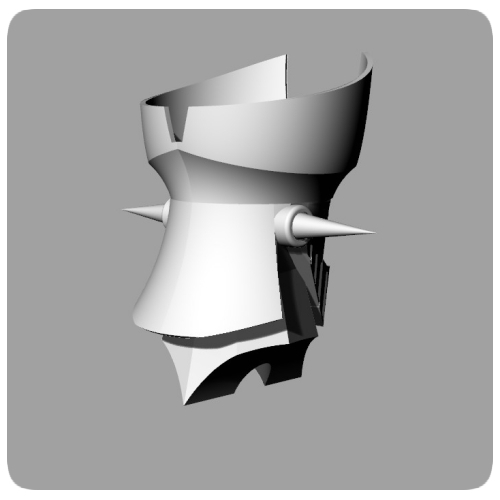 MazingerZ Head 3D Print 84914