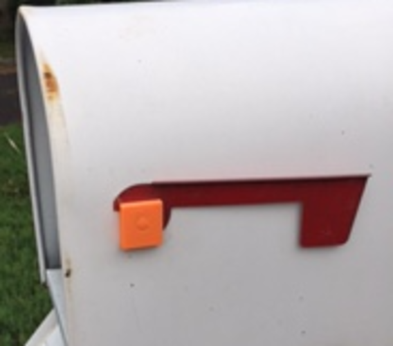 Mailbox Flag Bracket 3D Print 84941