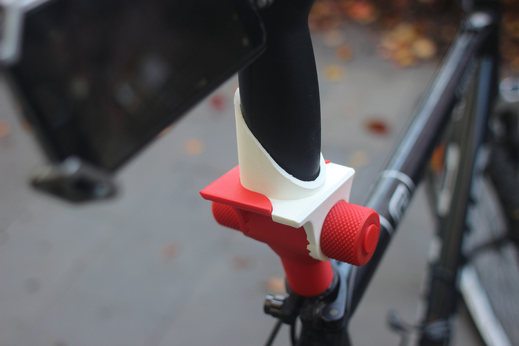 Universal Camera Bicycle Dolly Adaptor 3D Print 84990