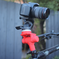 Small Universal Camera Bicycle Dolly Adaptor 3D Printing 84992