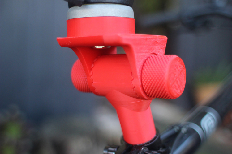 Universal Camera Bicycle Dolly Adaptor 3D Print 84994