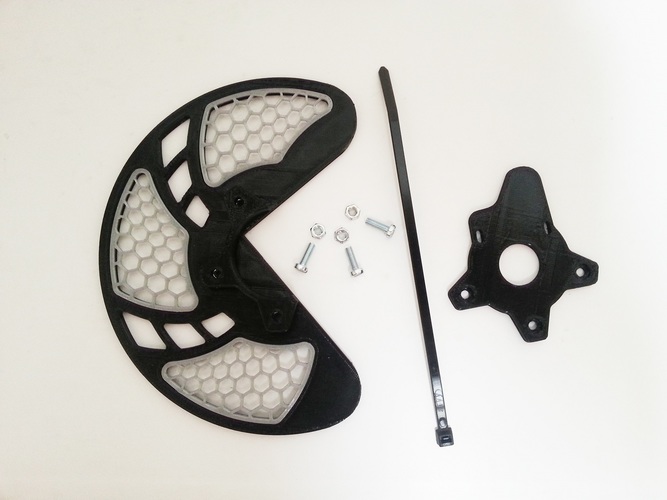 Bike Disc Brake Protector 3D Print 85022