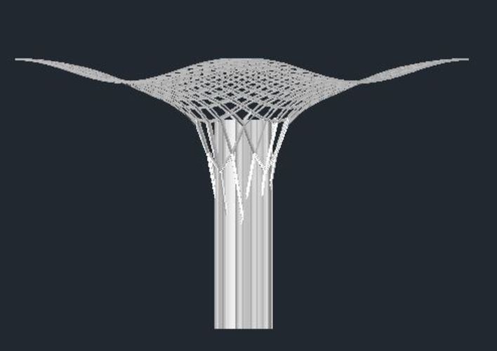 Parametric Pergola-Column 3D Print 85038