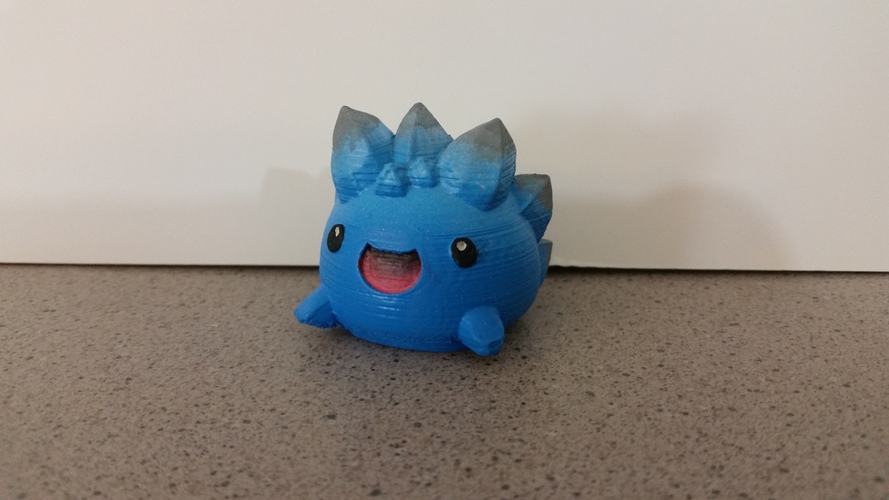 3d Printed Slime Rancher Pink Slime Tabby Slime And Rock Slime By