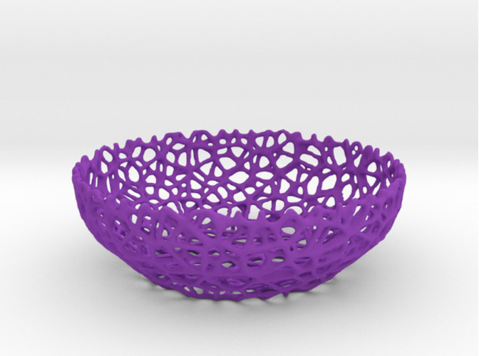 Voronoi bowl or key shell - Style #8 3D Print 85064