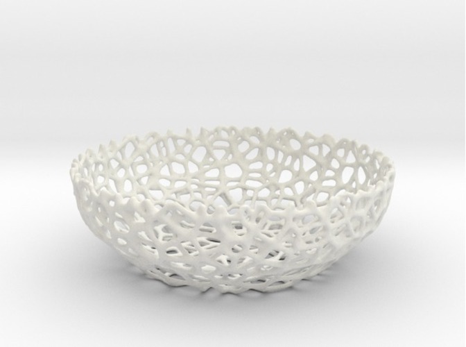 Voronoi bowl or key shell - Style #8 3D Print 85065