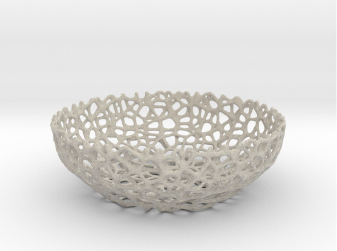 Voronoi bowl or key shell - Style #8 3D Print 85067