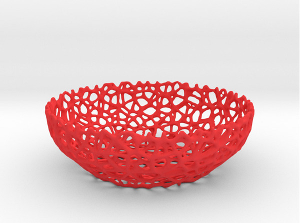 Voronoi bowl or key shell - Style #8