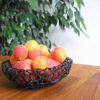 Small Fruit Bowl - Voronoi-Style #4 3D Printing 85075