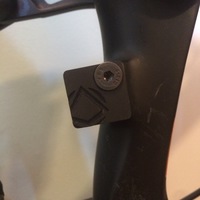Small Front Derailleur Mount Cover 3D Printing 85100