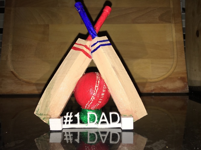 dad cricket 3D Print 85102