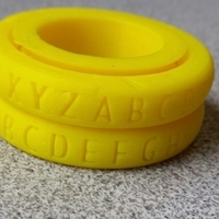 Caesar Cypher Decoder Ring - Thumbnail 1