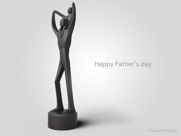 Medium Father's Day Sculpture  3D Printing 85158