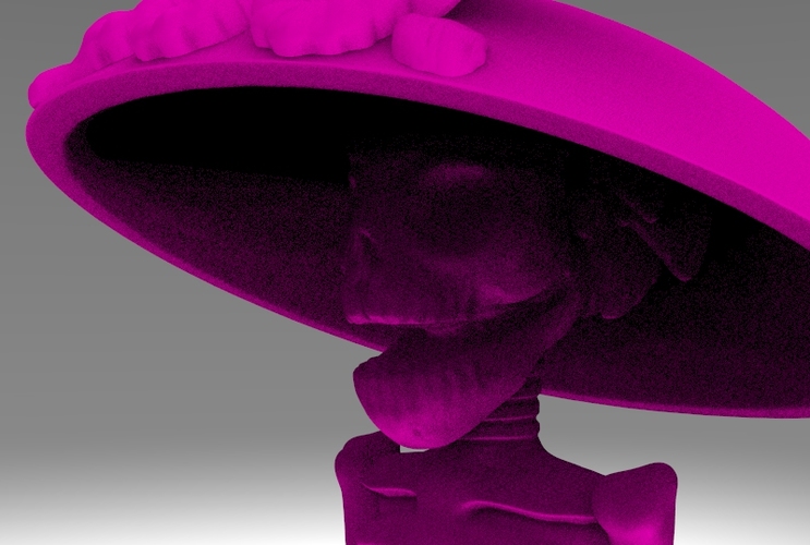 La Catrina ('Dapper Skeleton', 'Elegant Skull') 3D Print 8521