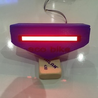 Small Self powered bicycle lights systems ( Eco Bike ) 3D Printing 85214