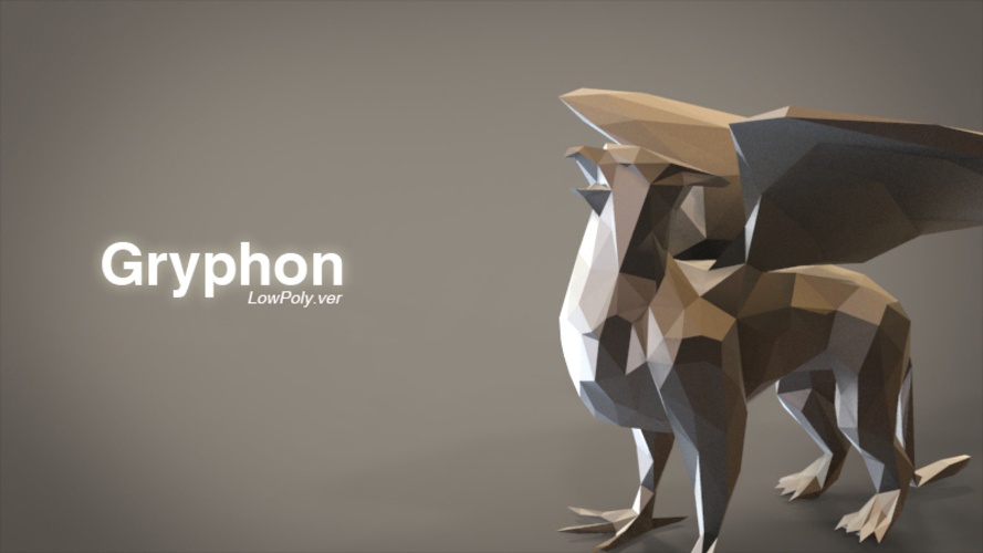 Gryphon_lowPoly