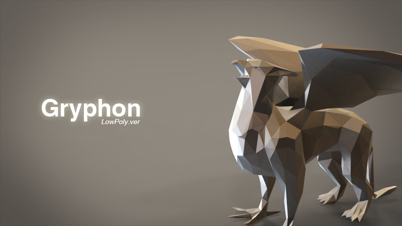 Gryphon_lowPoly