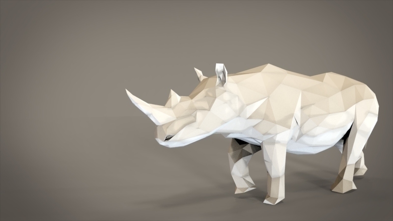 Rhino_lowpoly