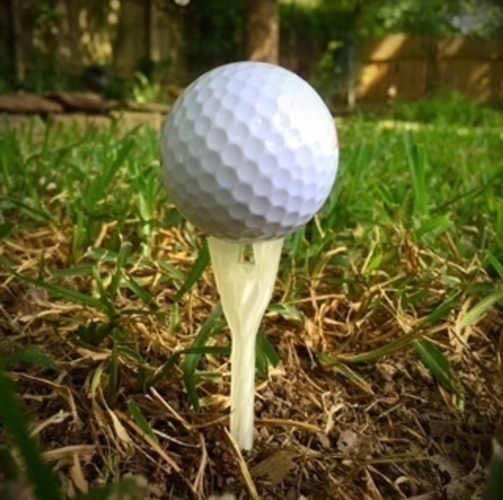 Golf Tee with a Twist 3D Print 85237