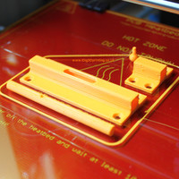 Small Door latch / Door bolt 3D Printing 85291