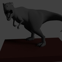 Small t rex model 3D Printing 85414