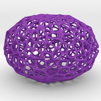 Voronoi Pearl Light Lamp No. 2 - Thumbnail 3