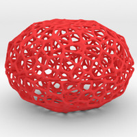 Voronoi Pearl Light Lamp No. 2 - Thumbnail 4