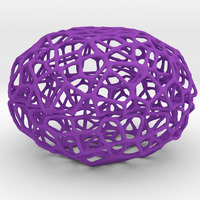 Voronoi Pearl Light Lamp No. 3 - Thumbnail 4