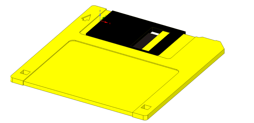 Floppy disk 3D Print 85485