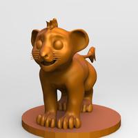 Small Simba 3D Printing 85523