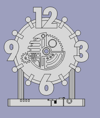Clock design 3D Print 85620