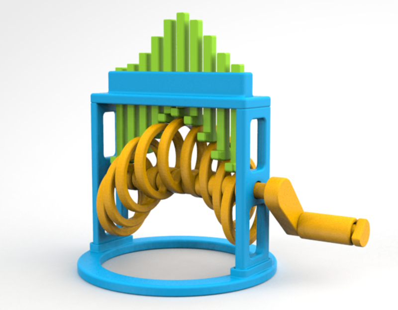 (free/$0.75) Sine Wave Toy 10-Pin